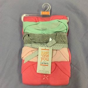 4 pack short sleeve onesies